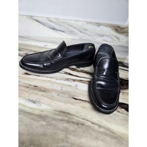 Tod's Men's Black Leather Penny Loafer‎ Shoes Size 7.5 US